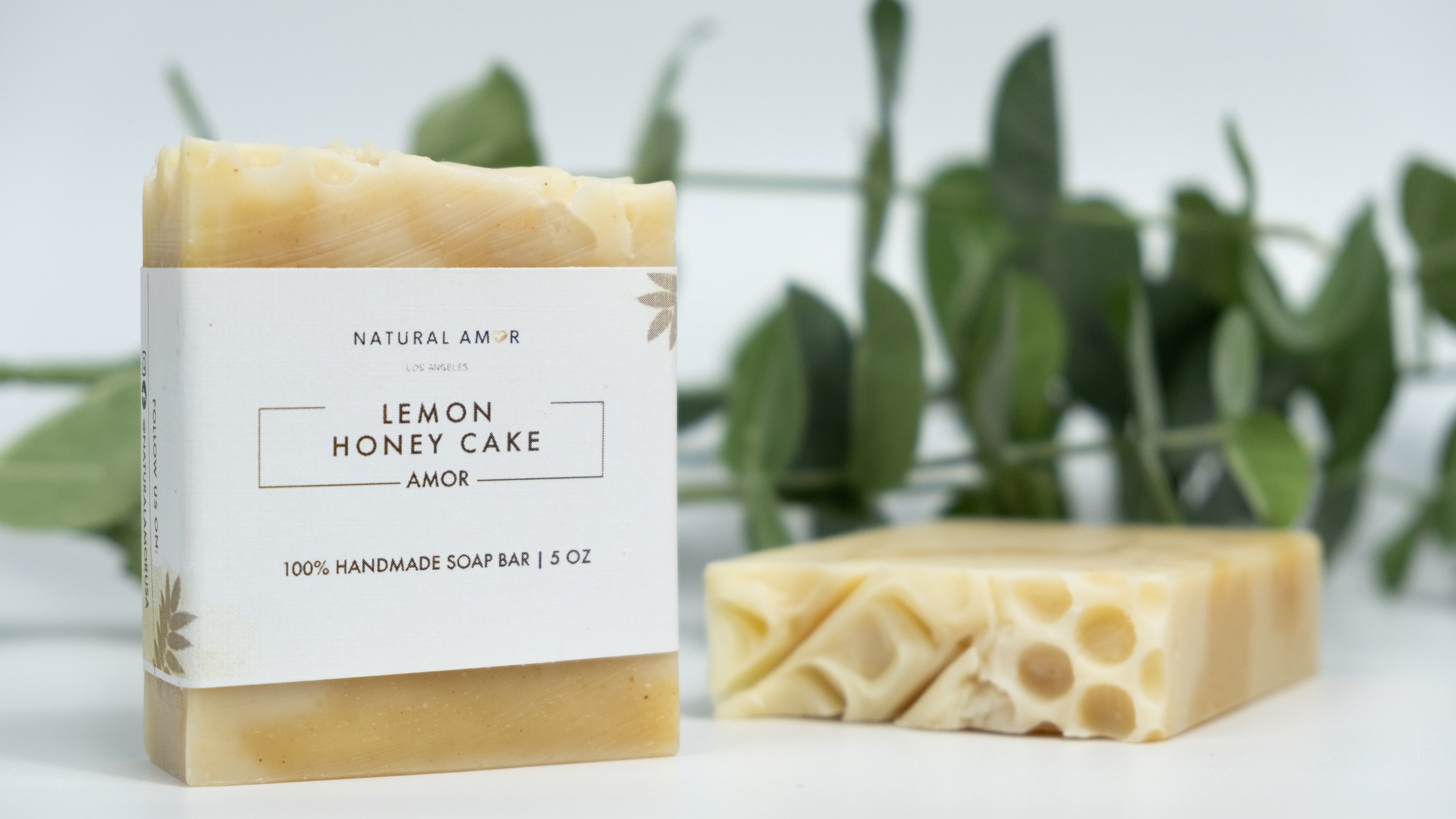 Lemon Honey Cake Soap Bar