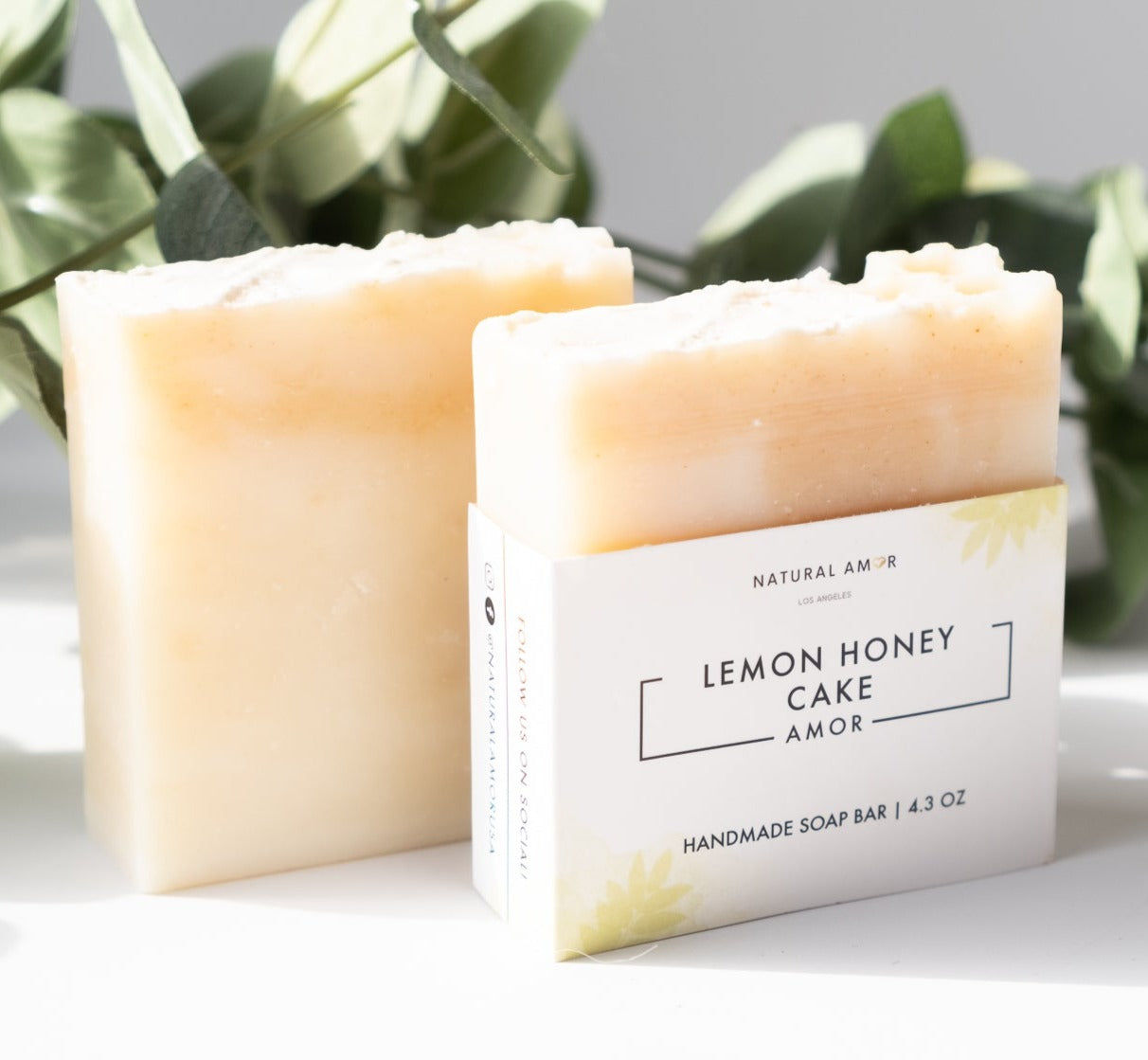 Lemon Honey Cake Soap Bar