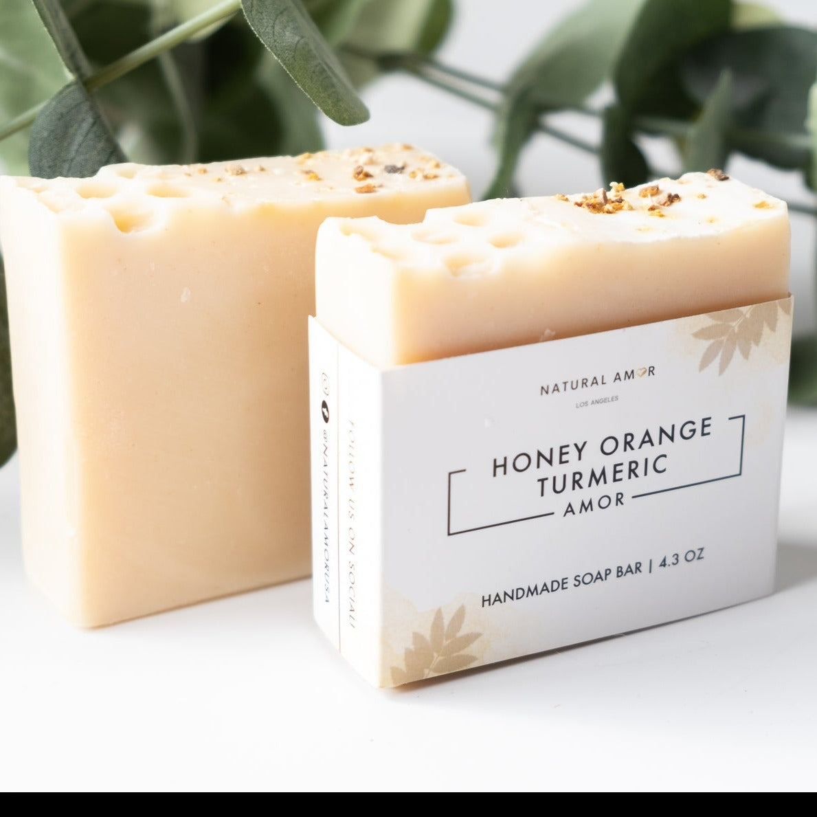 Honey Orange Turmeric Soap Bar