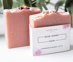 Rose Honey Soap Bar