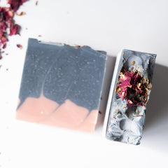 Charcoal Cedar Rose Soap Bar