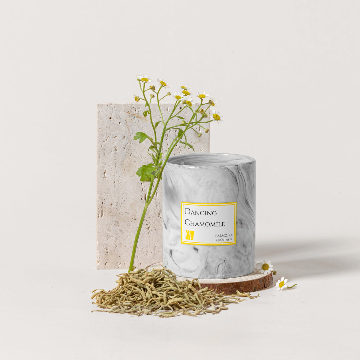 Dancing Chamomile Soy Wax Candle