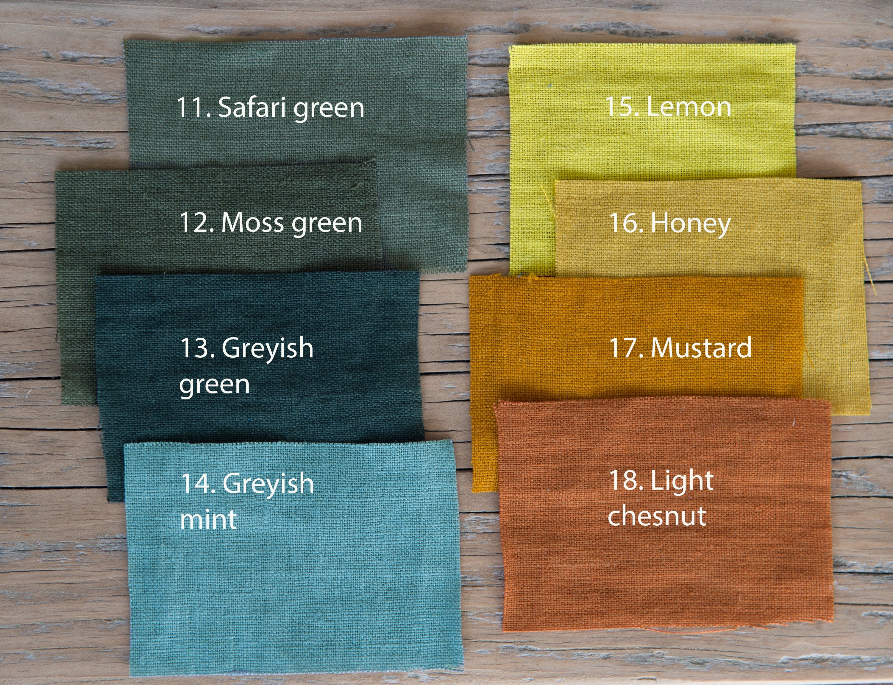 Linen pillow cases with envelope closure