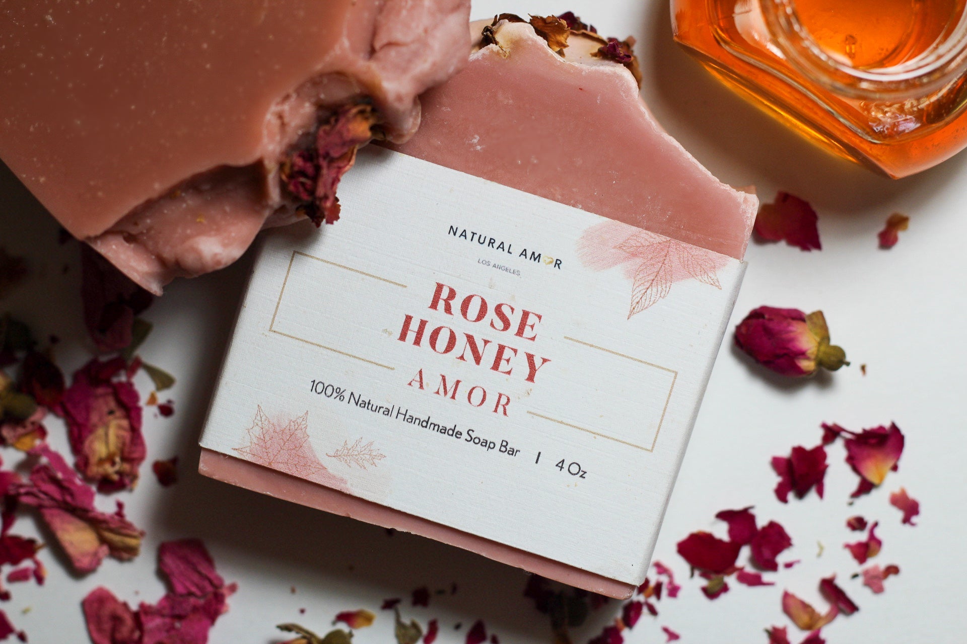 Rose Honey Soap Bar