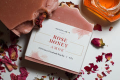 Rose Honey Soap Bar