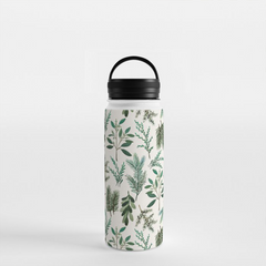 Winter Branch Handle Lid Water Bottle