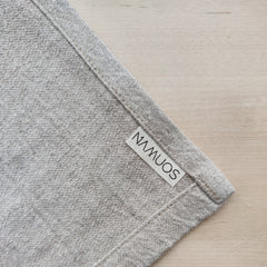 Hemp linen tea towel | natural