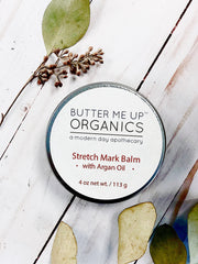 Organic Stretch Mark Body Butter with Argan Oil