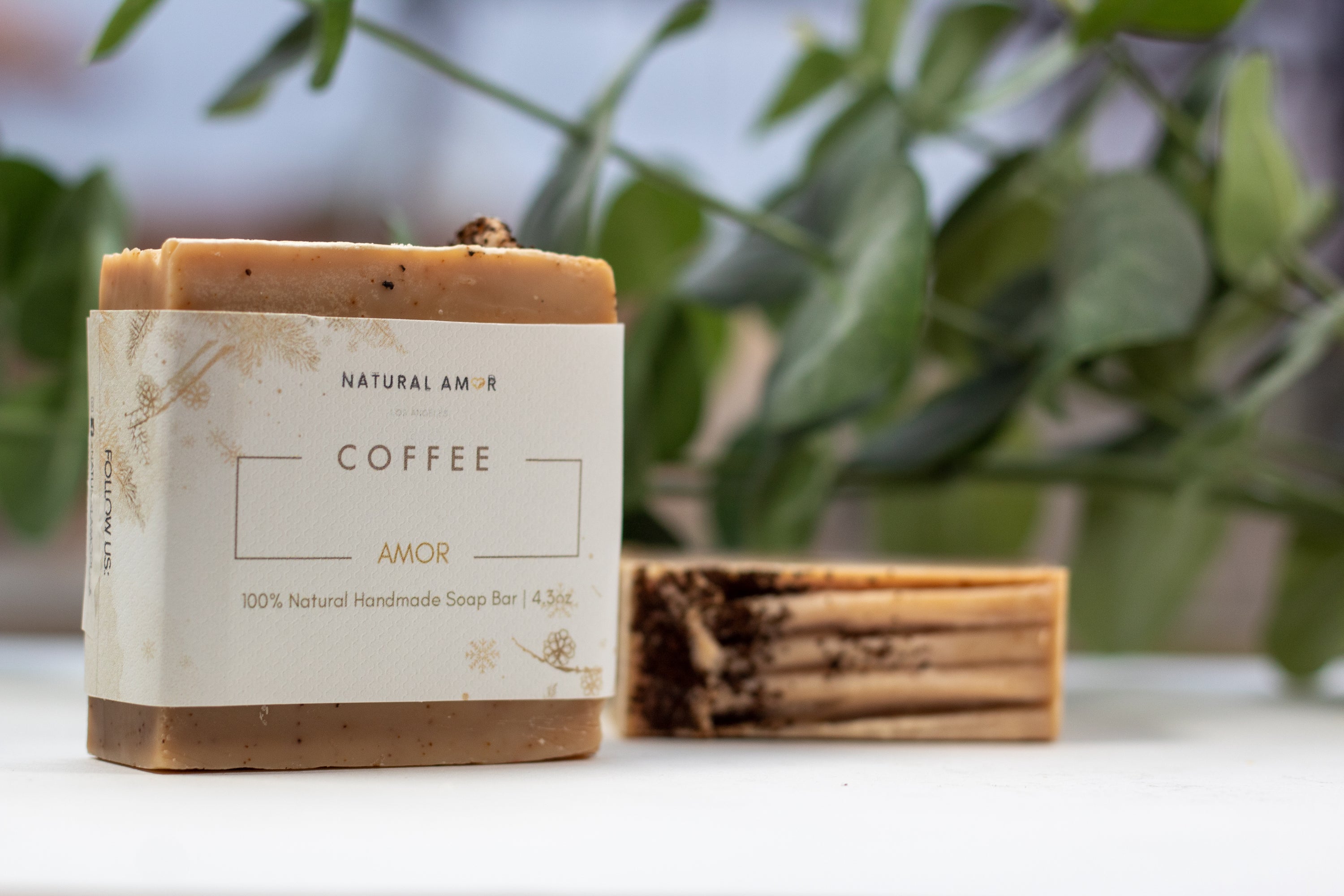 Mint Coffee Soap Bar