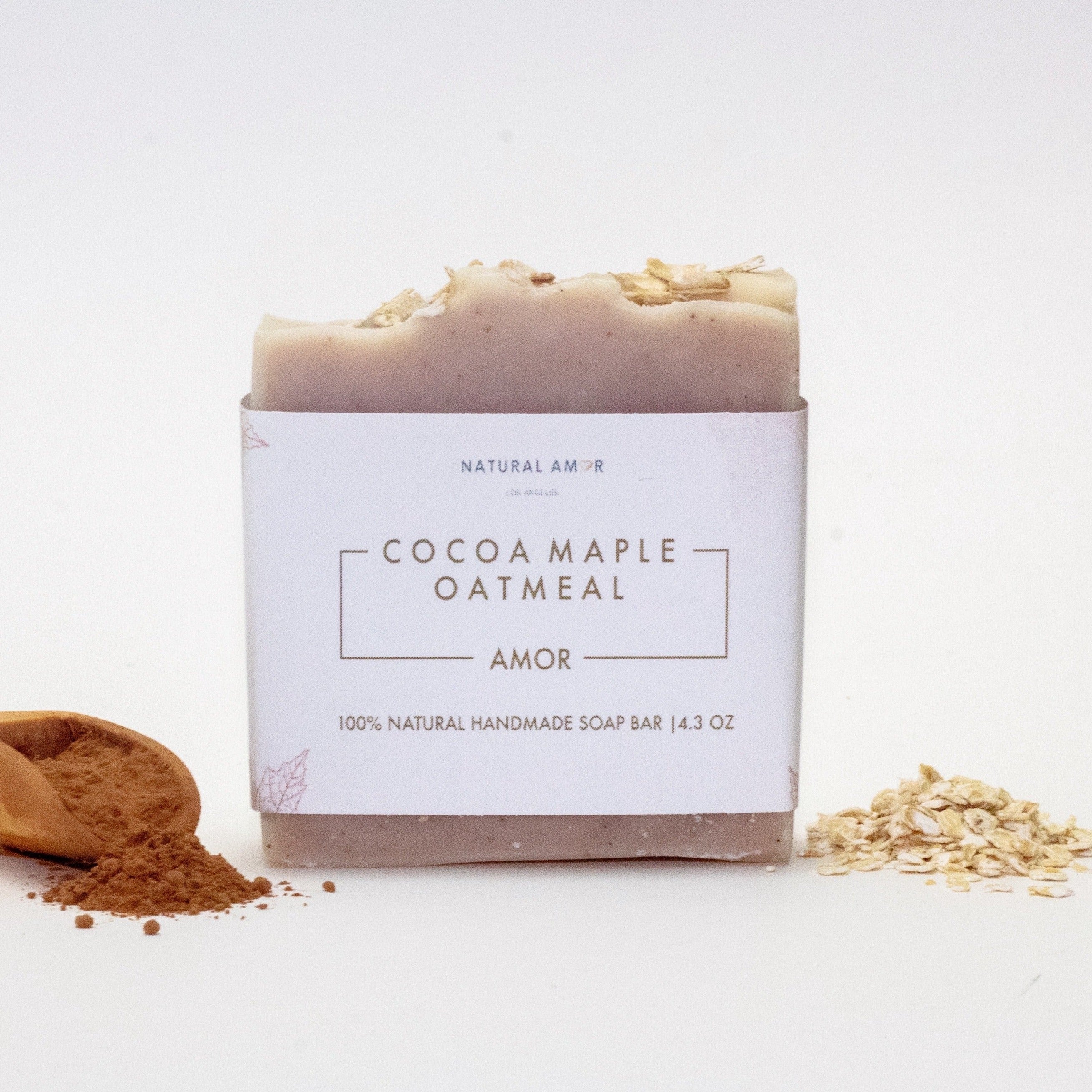 Cocoa Maple Oatmeal Soap Bar