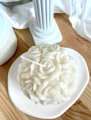 Rose Blossom Scented Candle